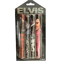 筆記具 Elvis Amazon | Midsouth Products Elvis Presley ペンセット – 象徴的な